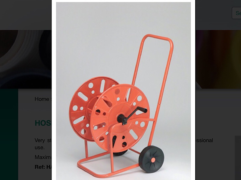 Manual Hose Reel Trolley for 3/4” hose - FARM AND INDUSTRIAL SPARES