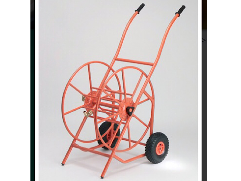 Hose Reel Trolley 100m x 1” capacity - FARM AND INDUSTRIAL SPARES