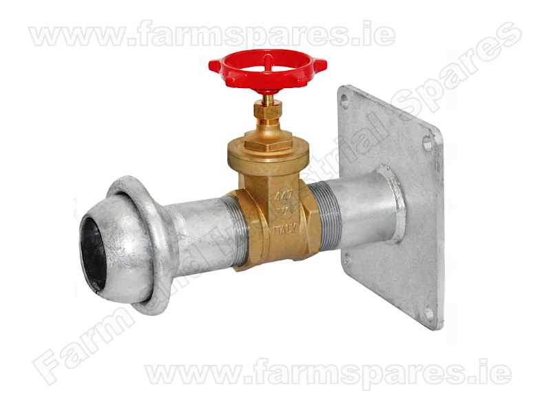 4 bolt flange kit c/w shut off valve-Farm-and-Industrial-Spares-Mallow-Cork
