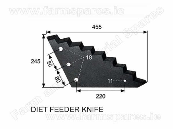 diet feeder knife to suit strautmann-Farm-and-Industrial-Spares-Mallow-Cork
