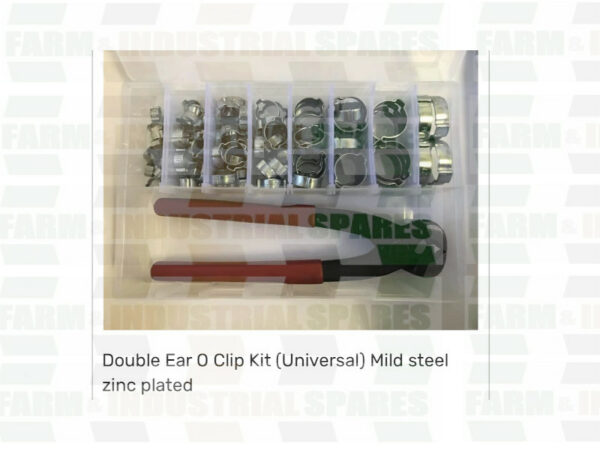 Double Ear O Clip Kit - Farm Spares Mallow