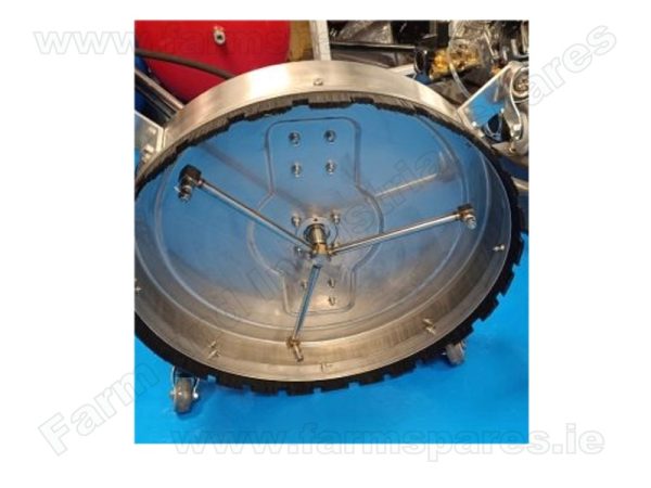 surface cleaner high pressure stainless steel 3 wand 20" - farm and industrial spares mallow